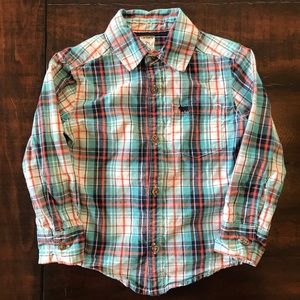 Carter’s toddler button down long sleeves. Size 2T